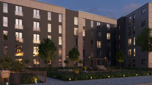 The Bailey Courtyard Dusk_Leading Property Consultancy