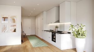 The Bailey Manchester Kitchen View1_Leading Property Consultancy